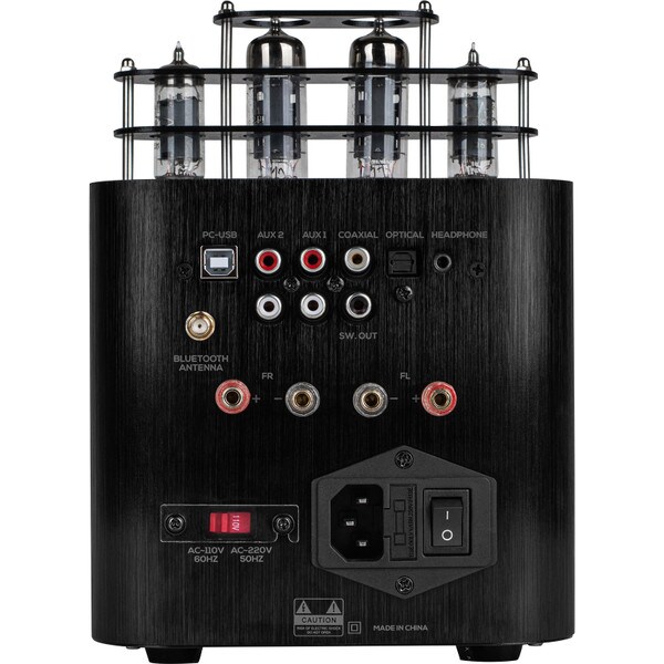 Main product image for Dayton Audio HTA50BT Hybrid Stereo Tube Amplifier with Integrated DAC, Sub Out, and Headphone Out300-3844